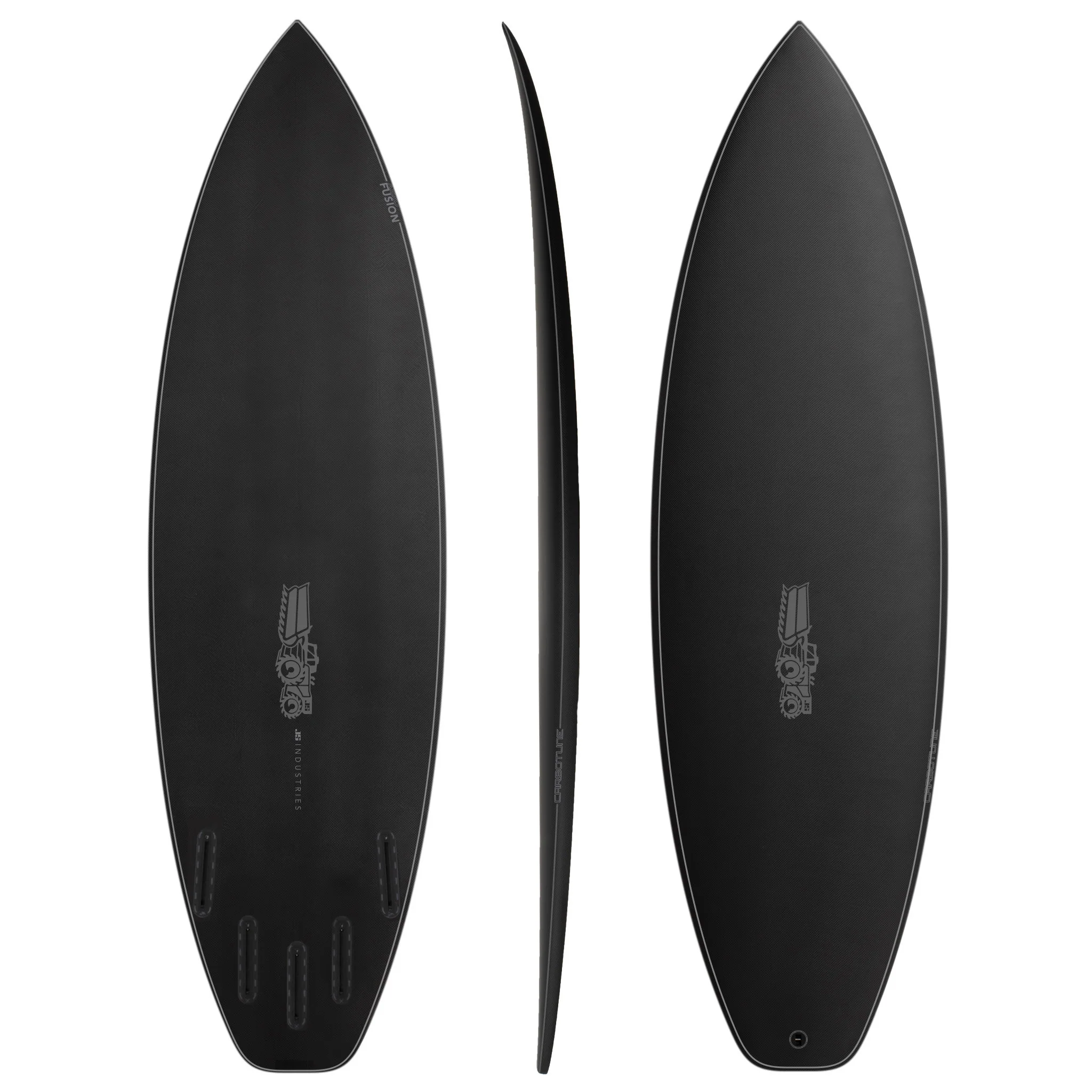 Xero Fusion 6'2" x 20 3/4" X  2 11/16" - 37.30L, Squash, 5x  FCS 2 Fin Boxes, Carbotune - ID:1052843