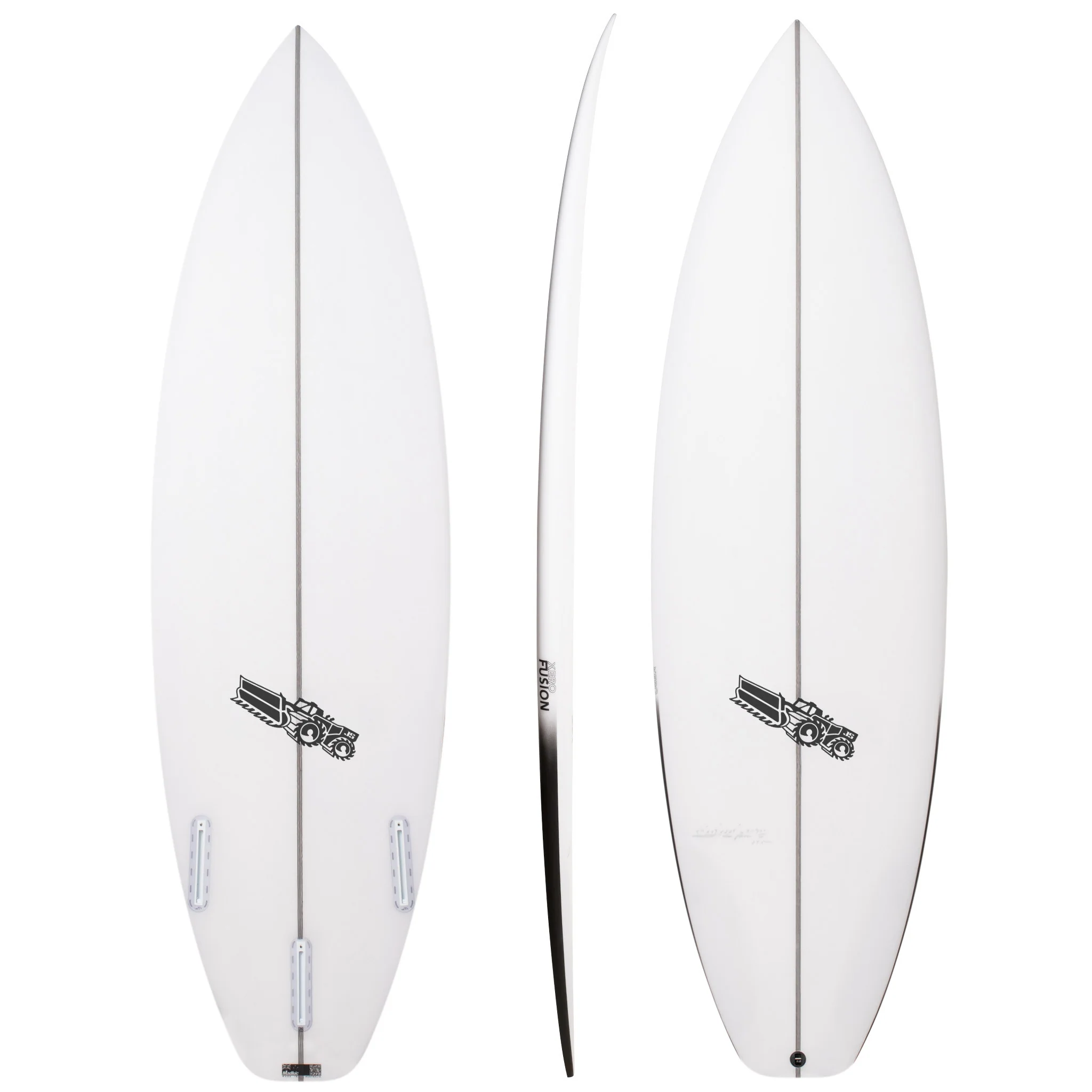 Xero Fusion 6'0" x 20 1/4" X  2 5/8" - 34.60L, Squash, 3x  Futures Fin Boxes, PU - ID:1055237